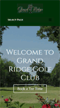 Mobile Screenshot of grandridgegolf.com